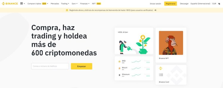 cómo funciona binance