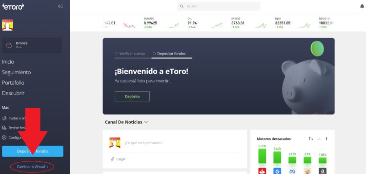 cuenta demo etoro