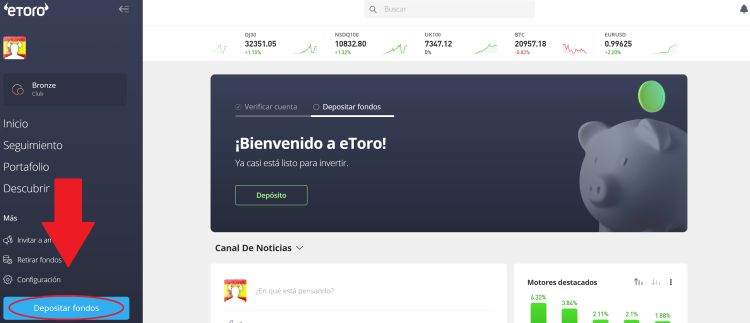 deposito etoro