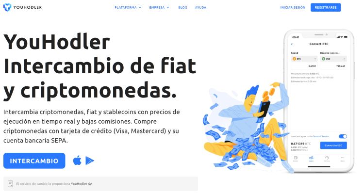 cambio moneda fiat criptomonedas