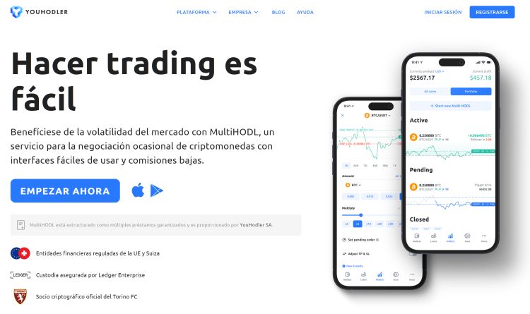 servicio MultiHODL youhodler