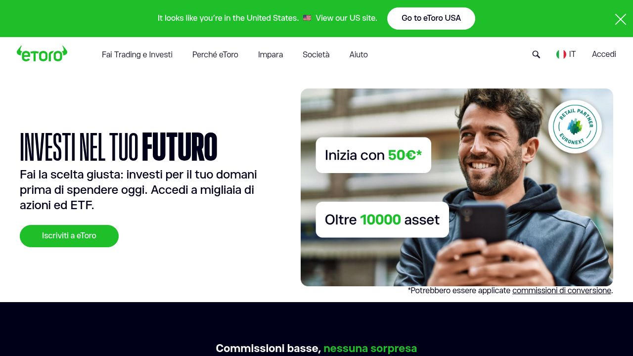 Homepage eToro